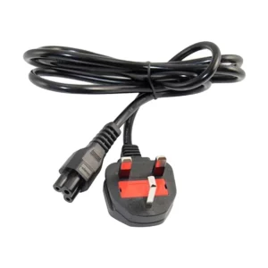 3-Pin 1.5 Meter Black Laptop Power Cable