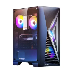 Antec AX51 Mid Tower ATX Black (Tempered Glass) Gaming Desktop Casing