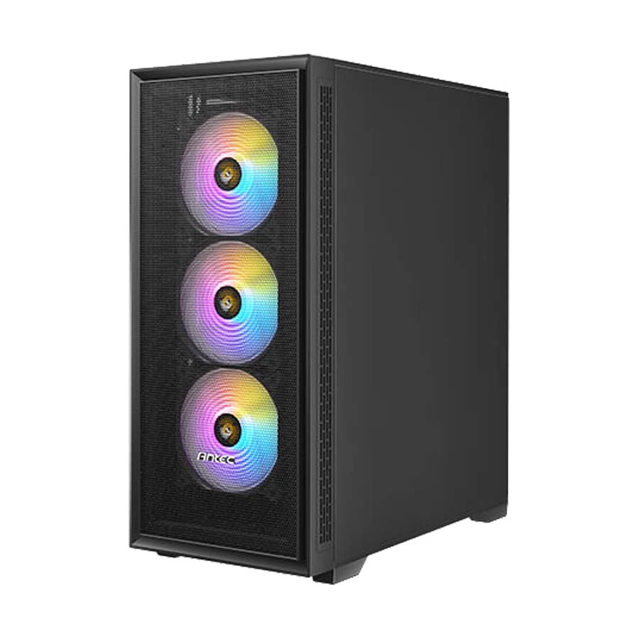 Antec AX81 ELITE Mid Tower ATX Black (Tempered Glass) Gaming Desktop Case