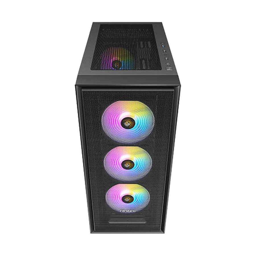 Antec AX81 ELITE Mid Tower ATX Black (Tempered Glass) Gaming Desktop Case - Image 3