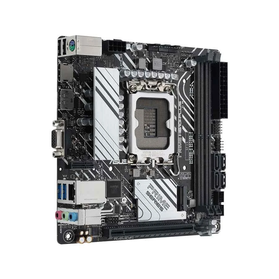 Asus PRIME H610I PLUS DDR5 12th13th14th Gen Intel LGA1700 Socket Mini ITX Motherboard 2