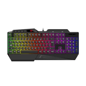 Havit KB488L USB Multi Function Backlit Black Gaming Keyboard with Bangla