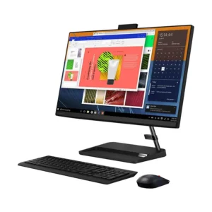 Lenovo IdeaCentre AIO 3 24ITL6 11th Gen Intel Core i3 1115G4 23.8 Inch FHD Display Black All in One PC
