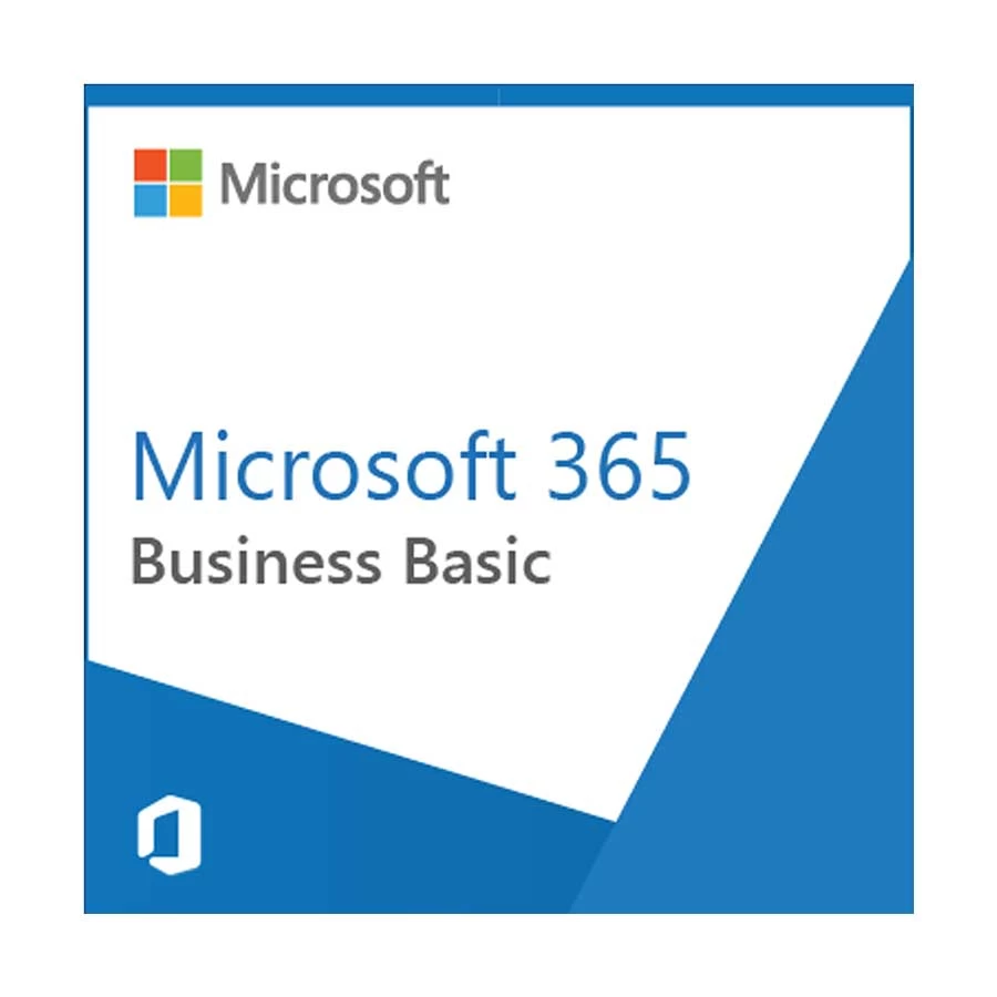 Microsoft 365 Business Basic MS Office Not Included 1 Year Subscription