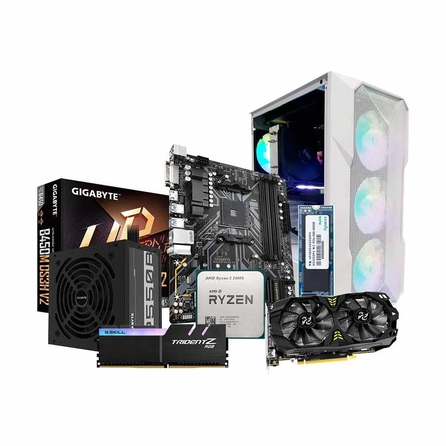 PC G56GD AMD Ryzen 5 5600G 16GB RAM 512GB SSD Gaming Desktop PC