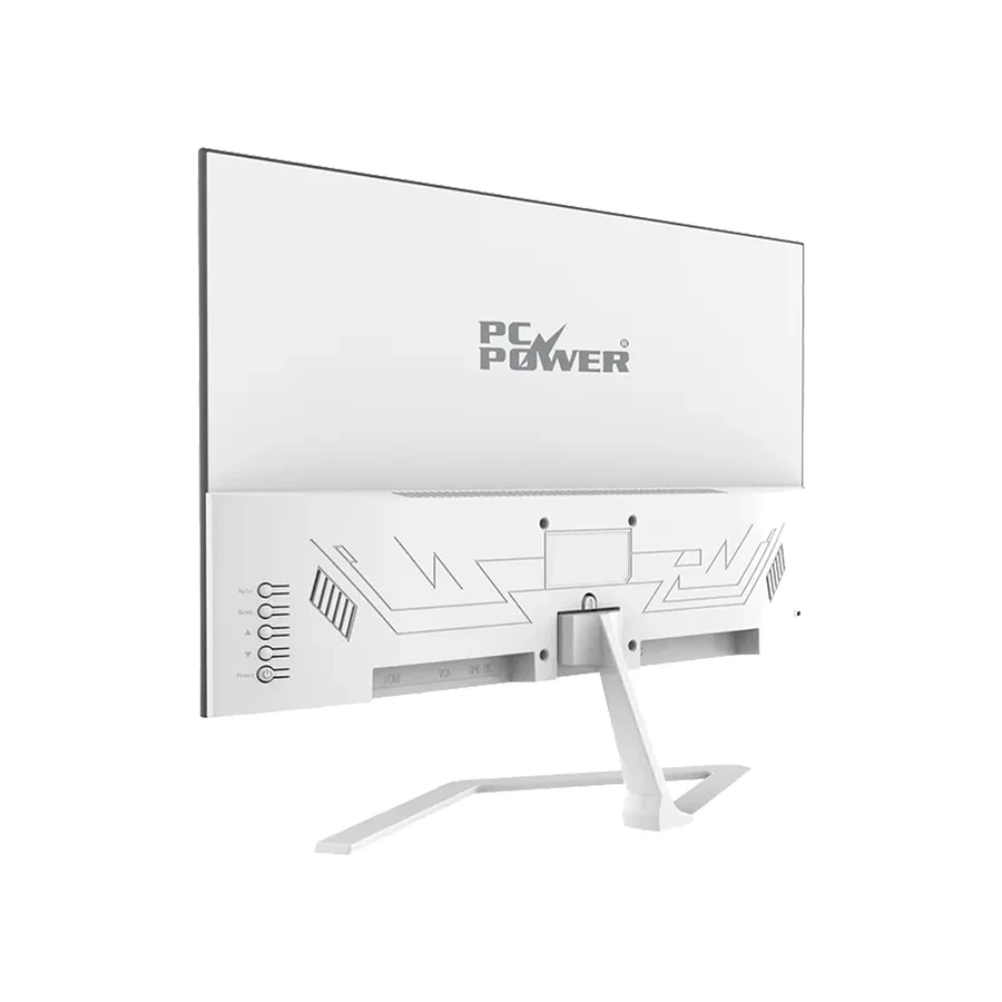 PC Power PCGM22U 21.5 Inch FHD Display HDMI, VGA White Gaming Monitor - Image 3