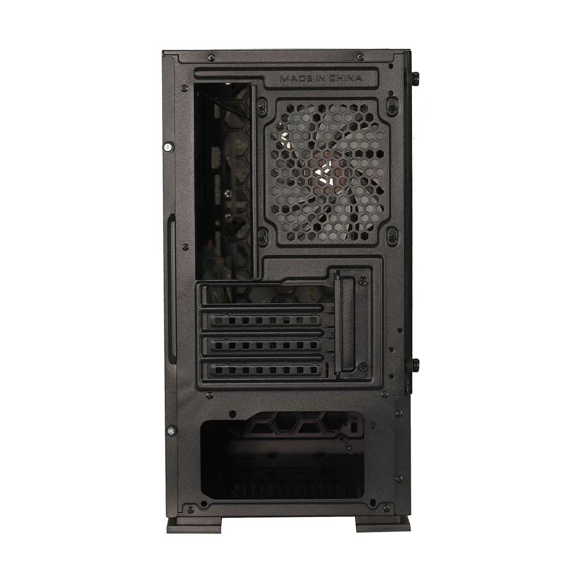 Value Top VT-B701 Mini Tower Micro-ATX (Tempered Glass Side Window) Black Gaming Desktop Casing - Image 3