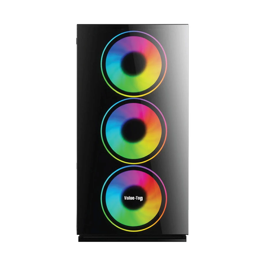 Value Top VT-M200-W Mid Tower Micro-ATX White Desktop Casing with Standard PSU - Image 4
