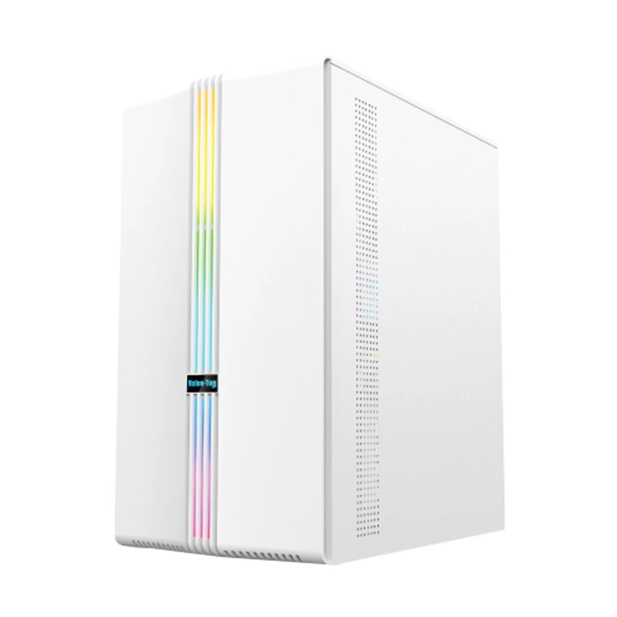 Value Top VT-M300W Mini Tower White Micro-ATX Desktop Casing With Standard PSU - Image 4