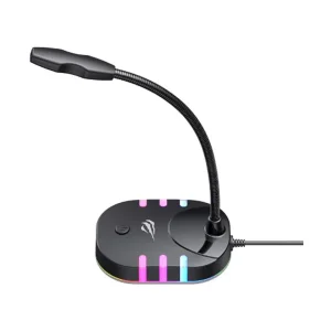Havit GK58B RGB Wired Omnidirectional Black Gaming Microphone