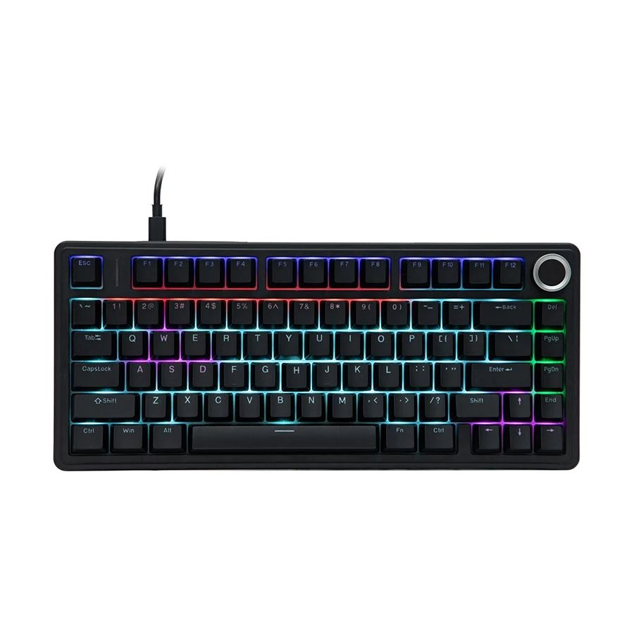 AULA F75 (Blue Switch) Wired Black Mechanical Gaming Keyboard