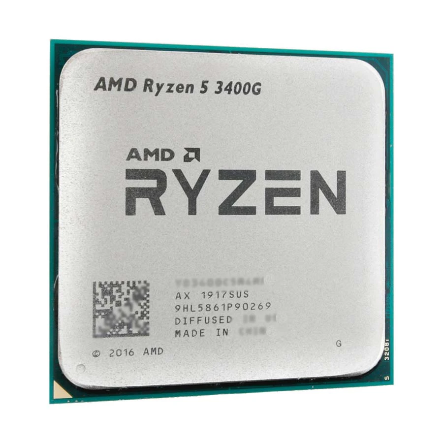 AMD Ryzen 5 3400G 3.7GHz-4.2GHz 4 Core AMD AM4 Socket Processor with Vega 11 Graphics