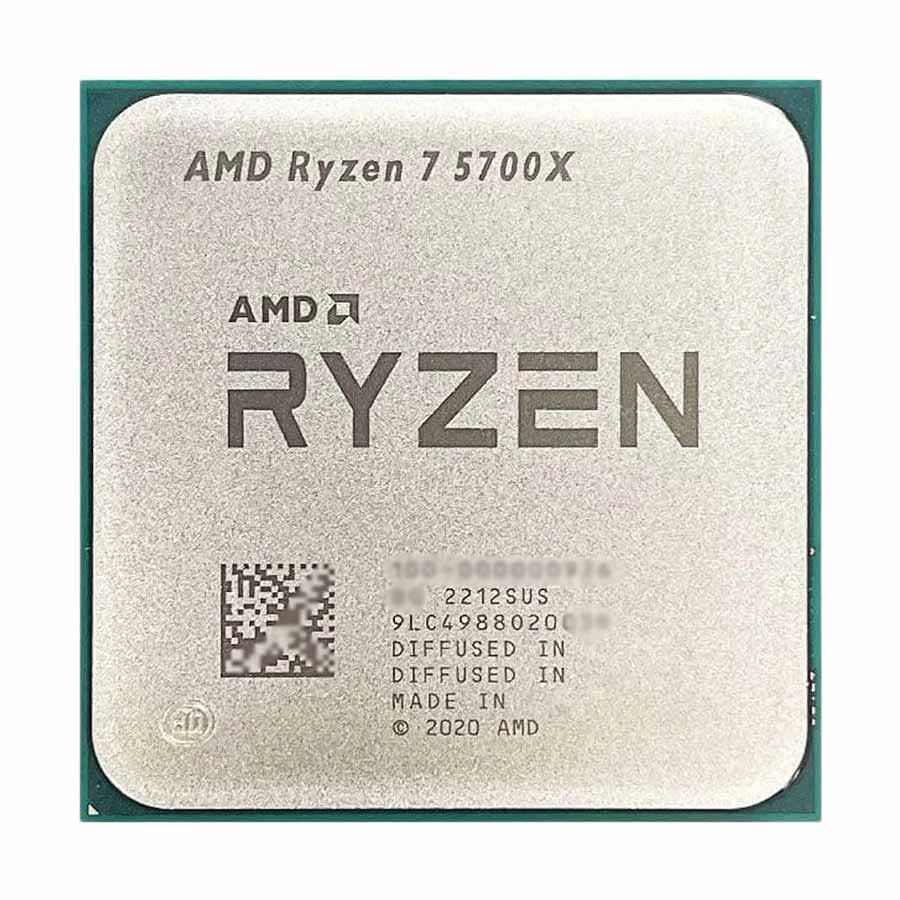 AMD Ryzen 7 5700X 3.4GHz-4.6GHz 8 Core 36MB Cache AM4 Socket Processor