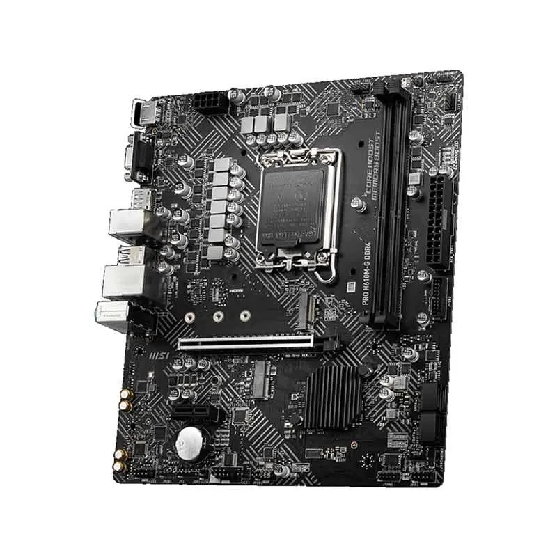 MSI PRO H610M-G DDR4 Intel LGA1700 Socket Motherboard