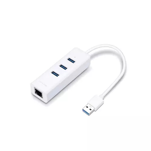 TP-Link UE330 USB 3.0 3-Port HUB and Gigabit Ethernet Adapter 2 IN 1 USB Adapter – UE330 (2)