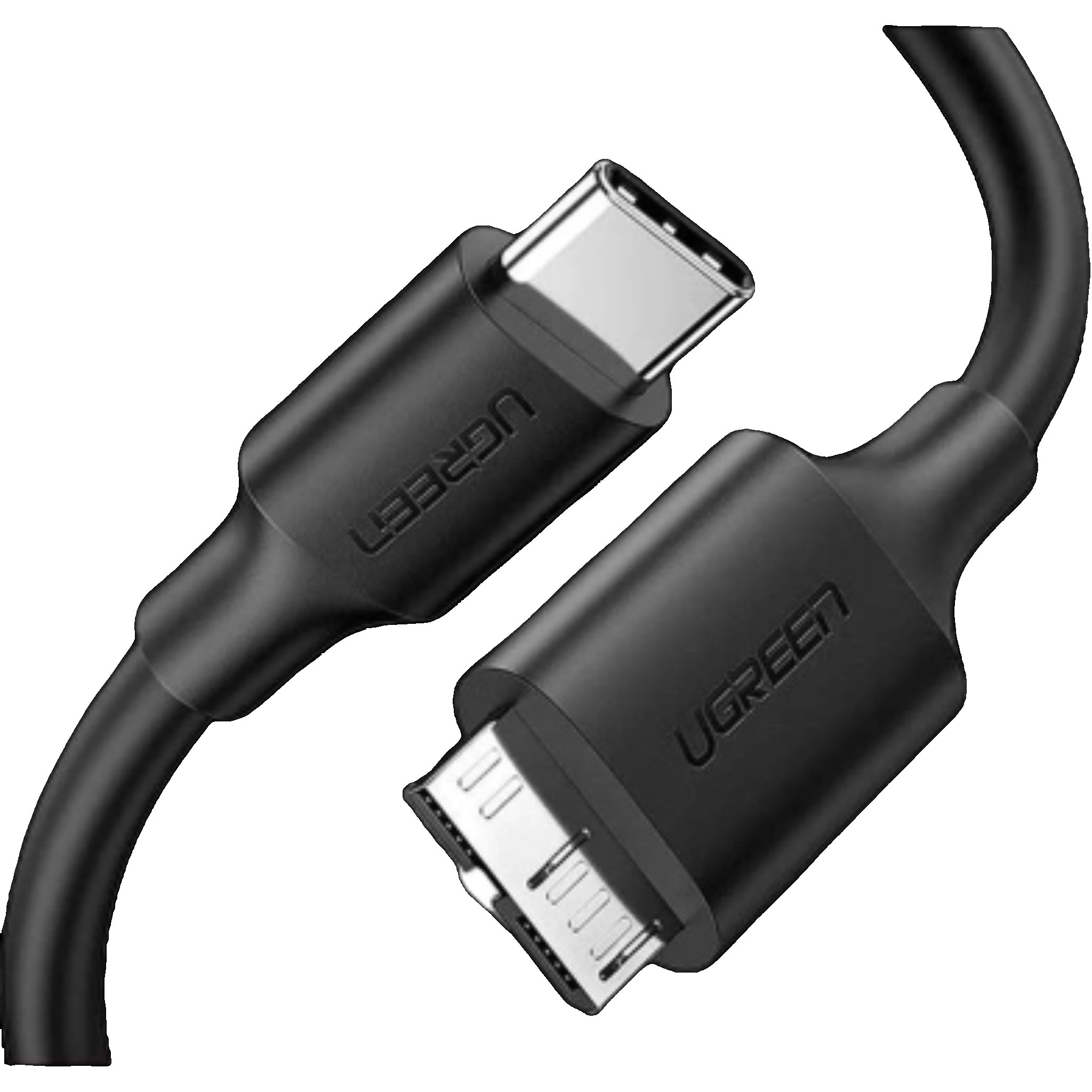 UGREEN 20103 USB-C to Micro B Cable M/M 1m (Black) US132 - Image 2