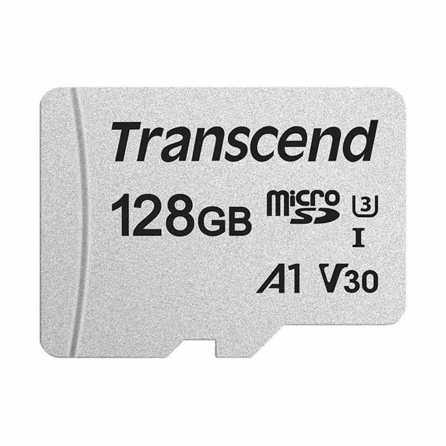 Transcend microSDXC/SDHC 300S 128GB Micro SD UHS-I U3 A1 Class 10 Memory Card Without Adapter